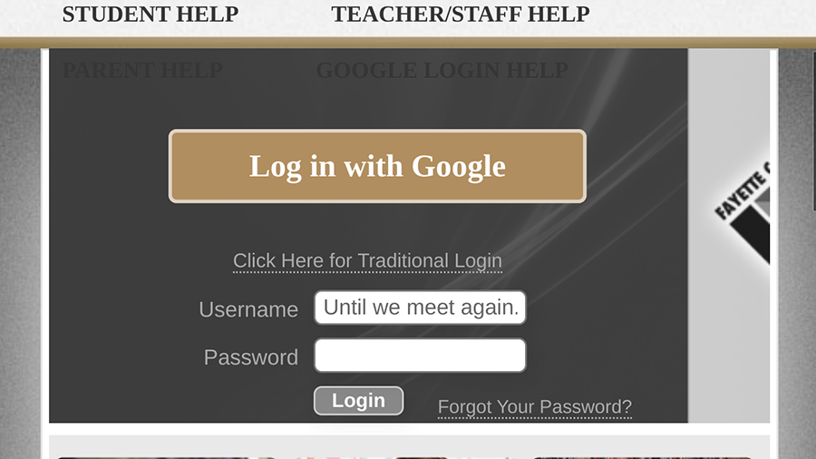 For+the+past+five+years%2C+Fayette+County+has+used+Blackboard+Learn+as+their+learning+management+system.+To+begin+the+2020-21+school+year%2C+the+county+will+switch+to+Schoology.+This+change+seemingly+occurs+for+the+sake+of+change%2C+and+will+be+a+step+back+for+the+progression+of+the+schools.