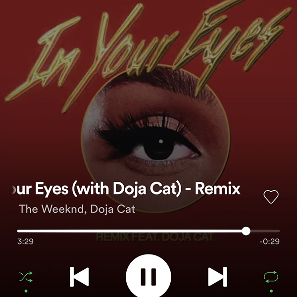 The Weeknd decided to re-record one of the songs off his latest album with popular artist, Doja Cat. The new version of the song is more complete with her in it. Her rap part adds variety and makes Tesfaye’s voice sound less repetitive. 
