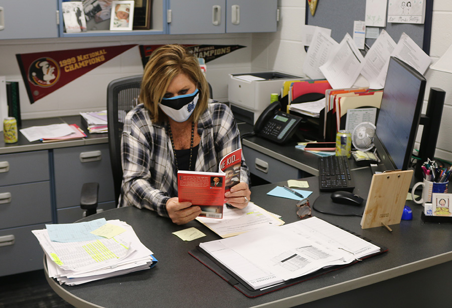 Over the summer, guidance counselor Colleen Petty read “Where the Crawdads Sing” by Delilah Owens. The book shows how abandonment and childhood trauma can have lasting effects in one’s life and relationships. 