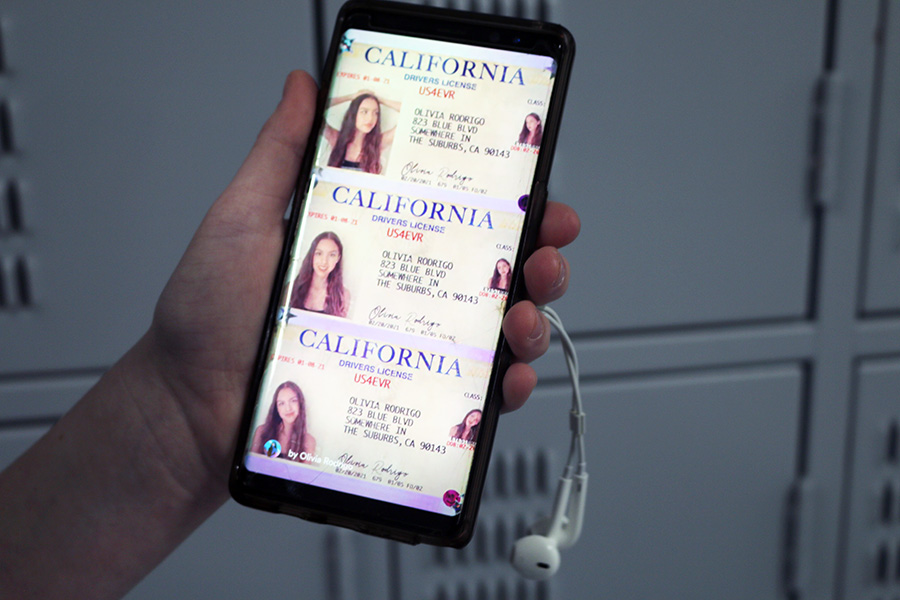 Sophomore Alaina Campbell’s favorite song at the moment is “drivers license” by Olivia Rodrigo. The song talks about teenage heartbreak and how she’s coping with it. 