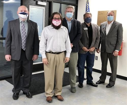 Members of the 2020 Fayette County Board of Education pose wearing masks after being recognized as “Exemplary” by the Georgia School Boards Association. Recent mandates imposed in Fayette County schools have caused quite a stir due to the complete disregard for parents’ and students concerns and thoughts. 