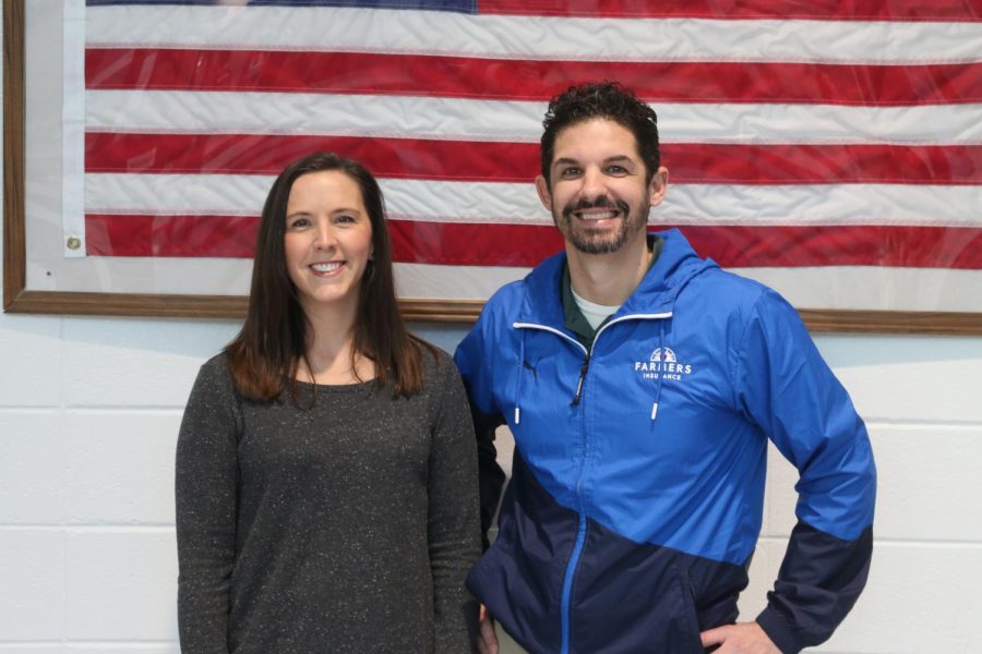 Laura Harbin was awarded the Golden Apple award from Farmers Insurance and agent Tim Monihan. Harbin teaches English and literature to TRIAD students, and was nominated for her passion for teaching.