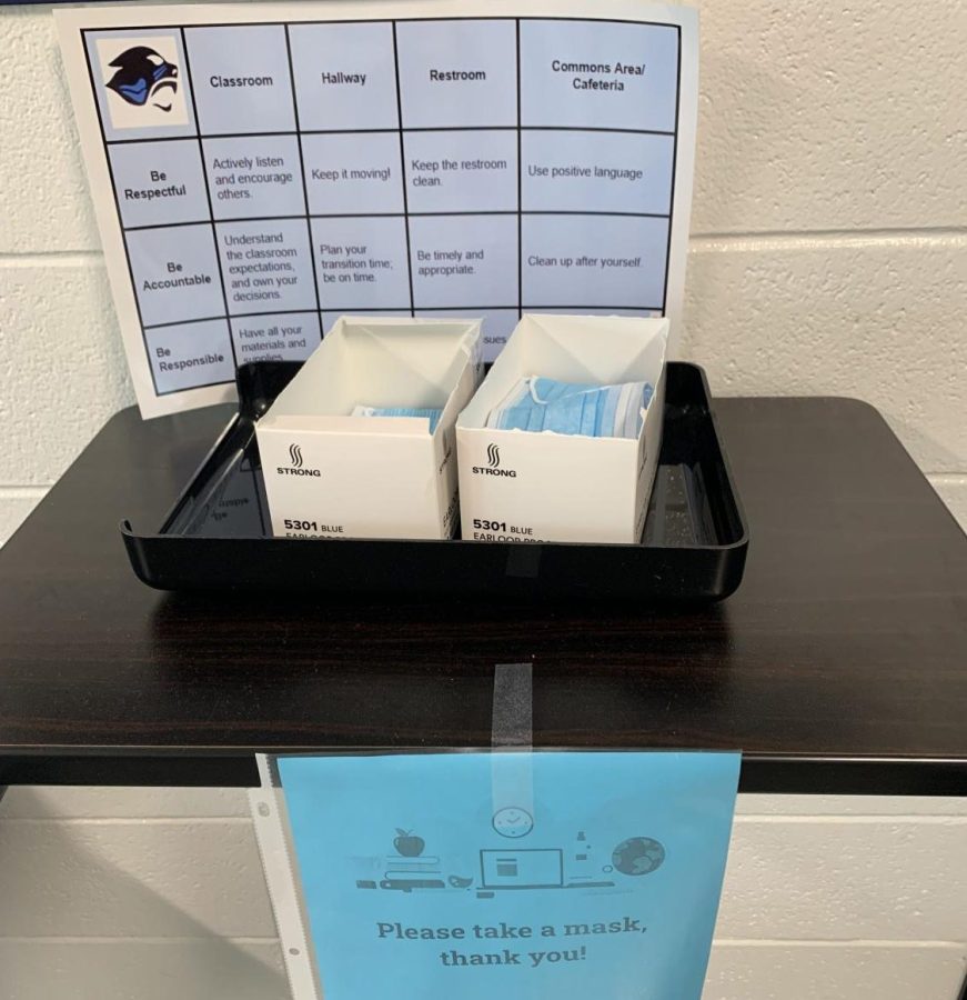 As a result of lowering cases, masks in Fayette County schools are now optional for students. However, they are still required on county-provided transportation, including the school bus.