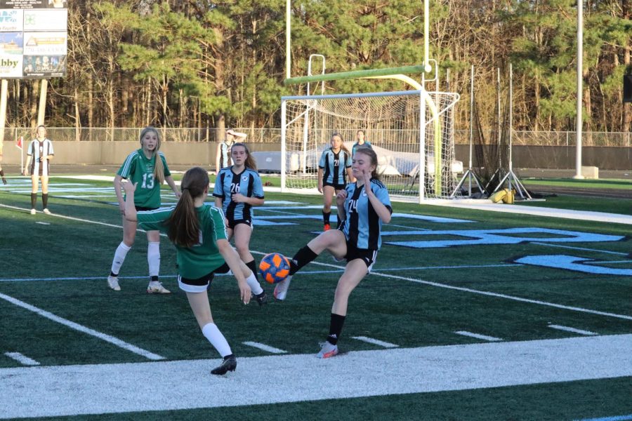The Panthers scored yet another victory this season, beating McIntosh 3-0. The JV girls team ended the season undefeated, 11-0-1.