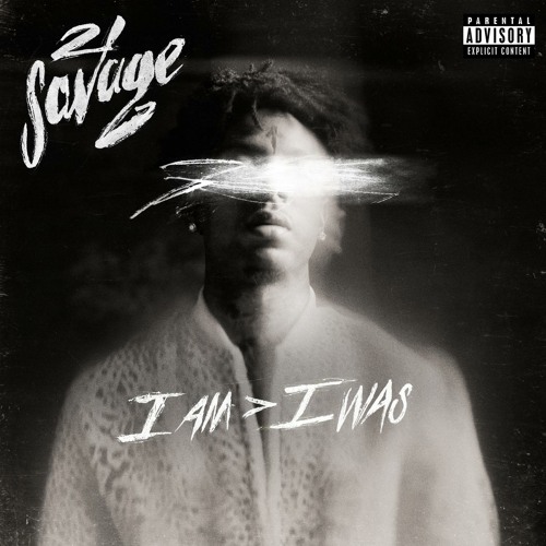 Album cover for 21 Savage's album "A lot." This album features songs highlighting betrayal, the rise to fame, and gang violence.