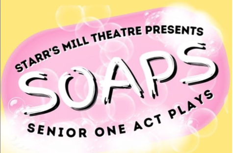 Promotional poster for the annual senior one-act plays. The drama department presented five shows directed by their seven seniors. “Senior shows just give all of our seniors the opportunity to kind of explore directing and move on from being in these high school productions into what it would be like in the professional world and kind of owning up to that leadership,” senior Morgan Burgess said.