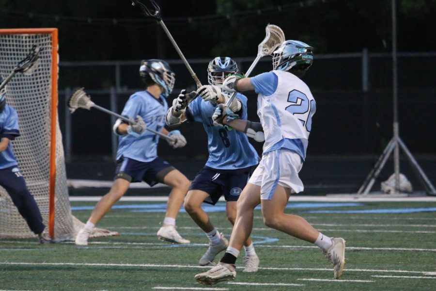 Senior Colin Smith on the defense against an undefeated Lovett team. Lovett went on to defeat Westminster 14-7 in the A-5A State Championship and finish the season at a perfect 23-0.