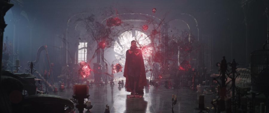 Dr. Strange views the multiverse. “Dr. Strange in the Multiverse of Madness” uses new themes and techniques to create a unique experience unlike any Marvel movie before. Director Sam Rami used horror techniques and his own personal style to create a movie that feels scary and heartfelt at the same time. 