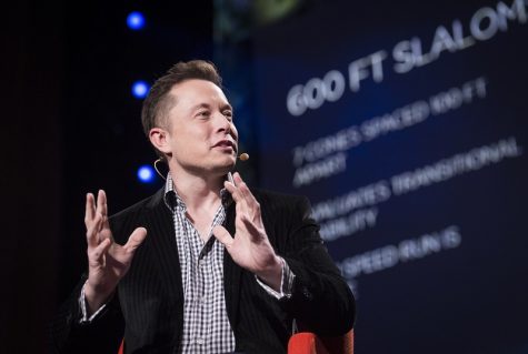 Elon Musk presenting his plans. Musk’s Twitter buyout has led to the rise of many issues and ultimately might destroy the platform.