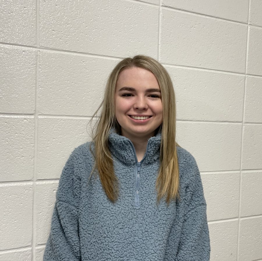 Junior Ava Newell advanced out of the county GHP interviews in communicative arts. Ava credits her love and practice of reading and writing for her success. 