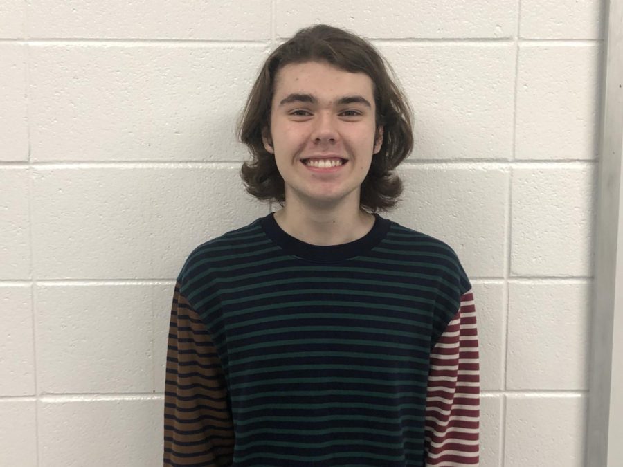 Junior Charlie Rosenberger advanced out of the county level GHP interviews in theater. Rosenberger credits drama teacher Lauren Kuykendall for his success.