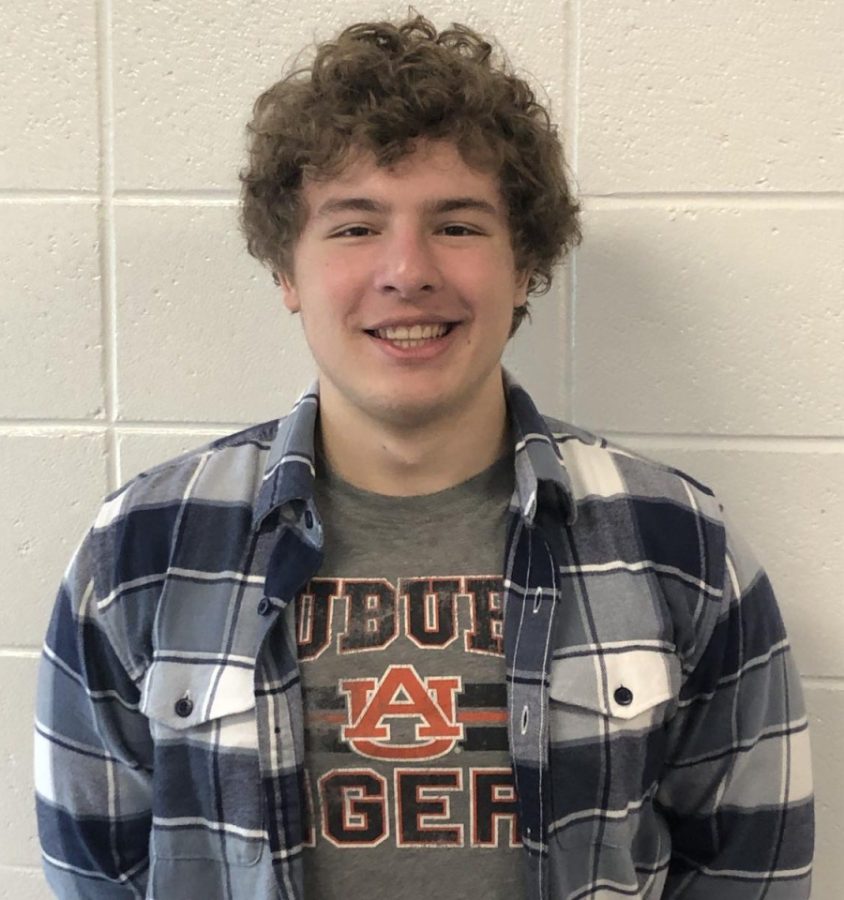 Junior Rush Maples advanced out of the county level GHP interviews in mathematics. Maples credits his teachers and his father, who is an engineer, for his success.