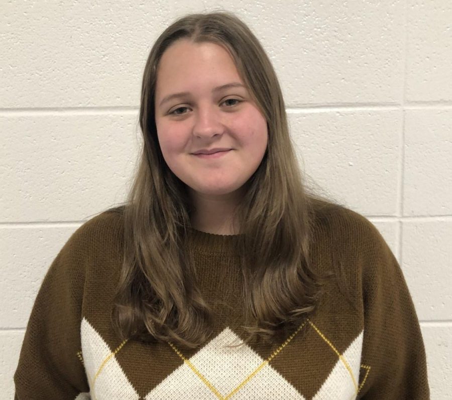 Junior Ginger Swayne advanced out of the county GHP interviews in biology. Swayne credits her teachers and her mom, who is an internal medicine doctor, for her success.