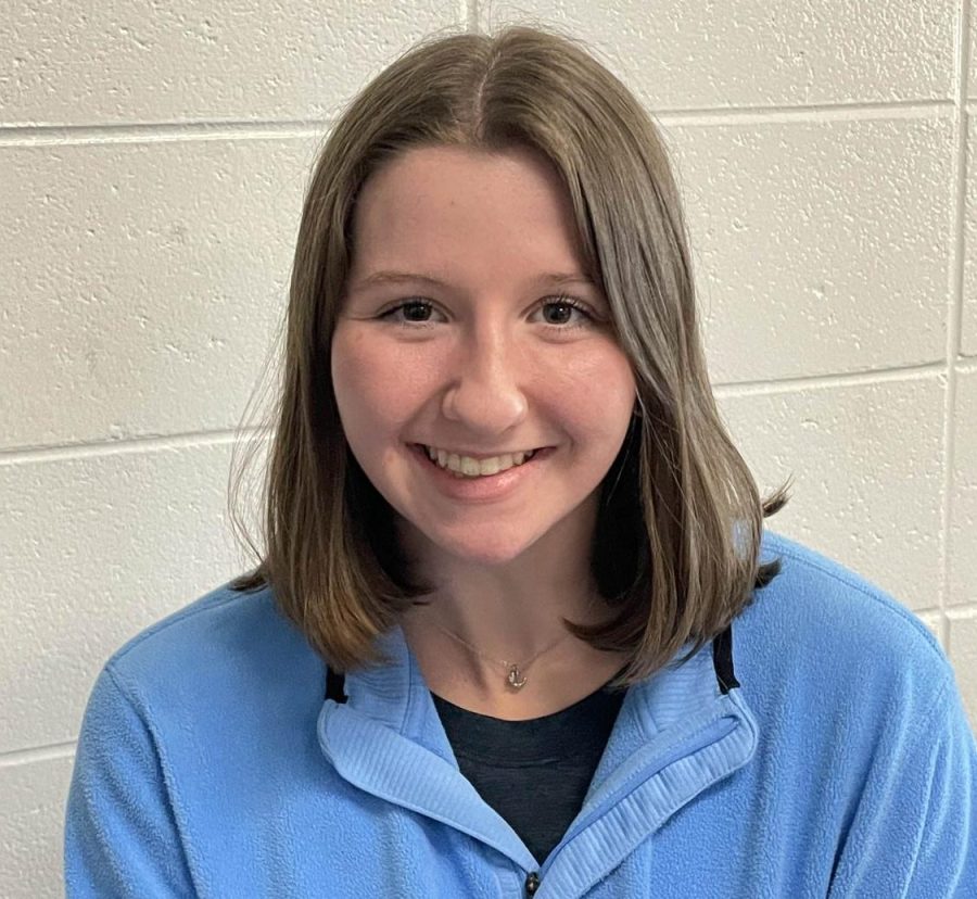 Junior Katie Rausch advanced out of the county level GHP interviews in physics. Rausch credits her previous science and English teachers, as well as current physics teacher Nicholas Gillies, for her success.