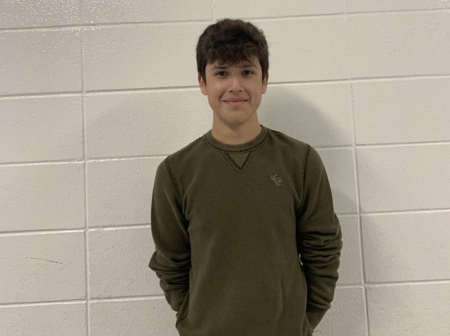 Junior Julian Agudelo advanced out of the county level GHP interviews in music. Agudelo credits Dr. John Odom and his personal vocal coach Craig Hembree for his success.