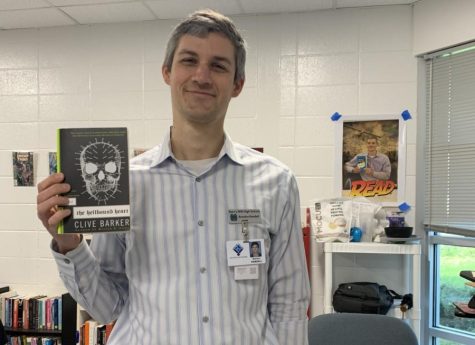 English teacher Brandon Kendall just finished reading “The Hellbound Heart” by Clive Barker. The story is about Julia trying to save her true love Frank by murdering other people.