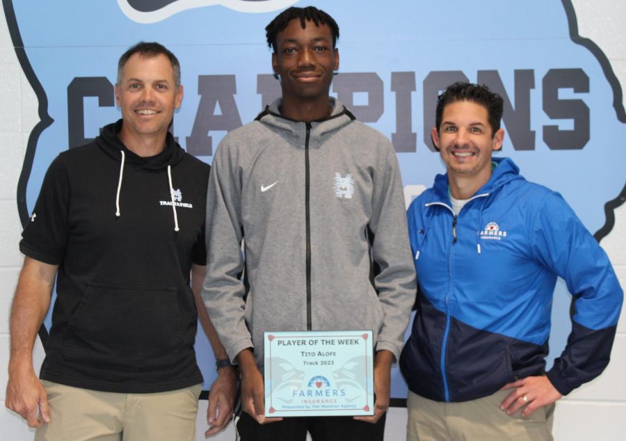 Senior Tito Alofe has been selected as the sixith Player of the Week for the spring sports season. Head coach Chad Walker selected Alofe for his humble attitude despite being the leading points scorer on the team.