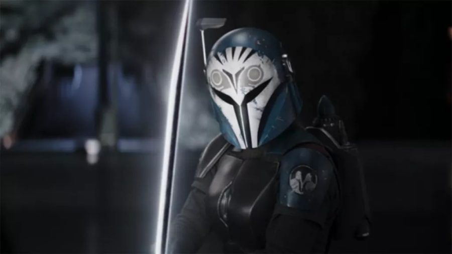 Bo-Katan Kryze uses the Dark Saber to fight Moff Gideon after she saves Mando from being killed. During the fight, Moff Gideon melts and destroys the Dark Saber. 