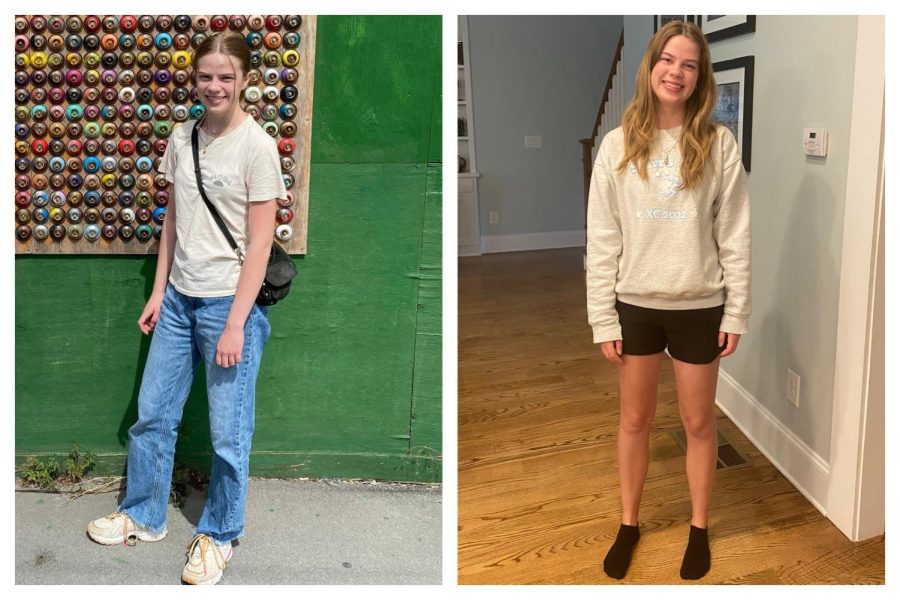 The teenage style in America is different from Danish style even though there are some similarities. I definitely like the more casual style here.