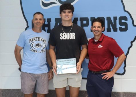 Tim Monihan and Farmers Insurance recognize senior Josh Phifer as the 13th Player of the Week for the spring sports season. Coach Walker selected Phifer due to his state-winning performance along with his perseverance and patience throughout his time on the Starr’s Mill track and field team.
