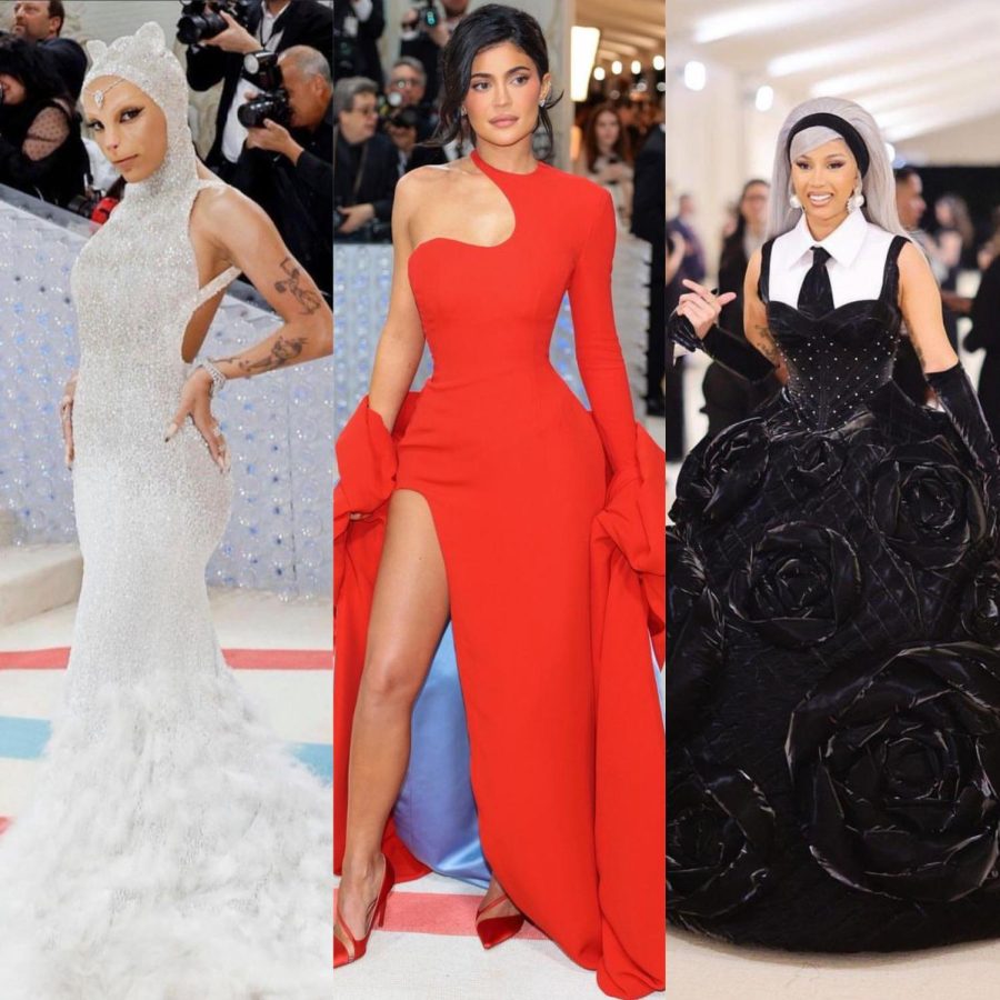 Celebrities+showed+their+appreciation+and+creativity+at+the+2023+Met+Gala-themed+%E2%80%98Karl+Lagerfeld%3A+A+Line+of+Beauty%E2%80%99+to+honor+fashions+most+notable+fashion+designers+Karl+Lagerfeld.