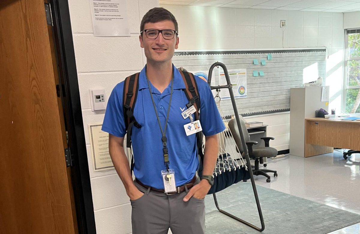 The Panther family welcomes TRIAD paraprofessional Logan Worley. This is his first year teaching.
