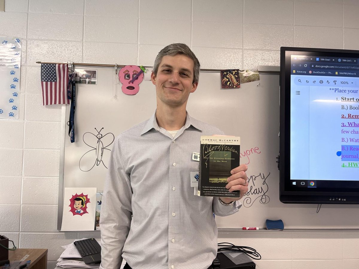 English teacher Brandon Kendall is rereading “Blood Meridian” by Cormac McCarthy. This novel explains historical events in Mexico and Texas in the late 1840s.