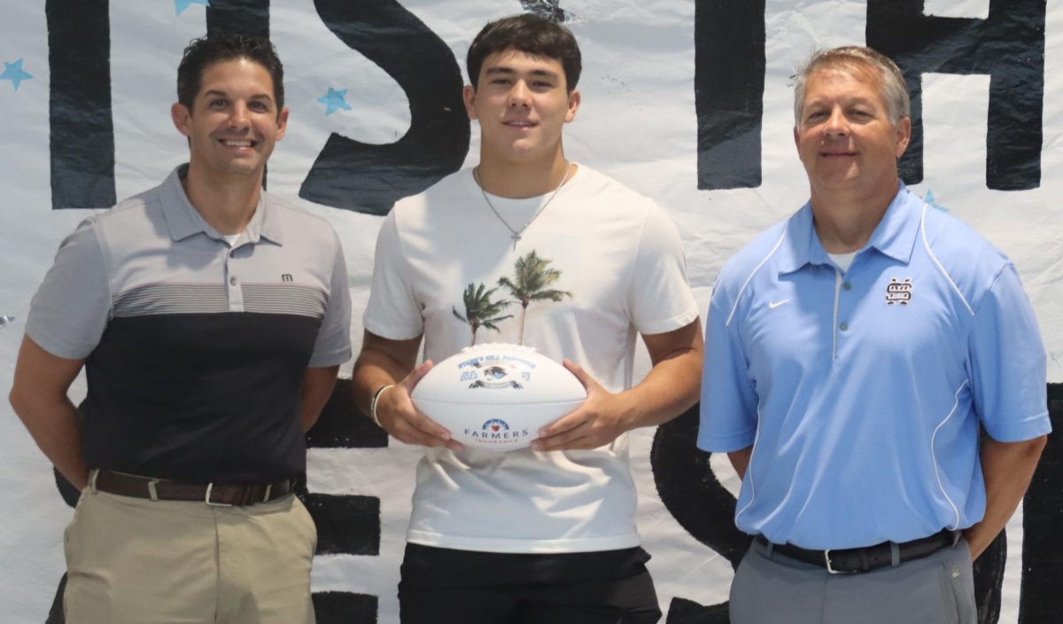 Junior Logan Inagawa has been selected as the third Farmers Insurance Player of the Week for the fall sports season. Inagawa rushed for one touchdown and threw for another in last week’s 24-21 loss to Northgate.