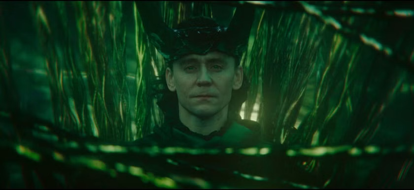 Loki looking at the multiverse. Episode 6 gives Loki a new purpose in the Marvel Universe as the watcher of the multiverse.