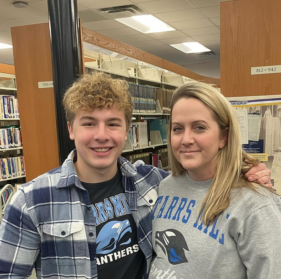 STAR student Rush Maples selected chemistry teacher Christie Leanza as his STAR teacher. Leanza helped Maples through his AP chemistry class. 