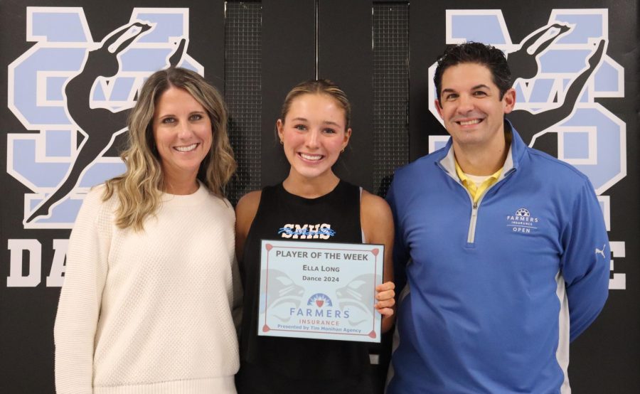 Junior Ella Long has been selected as the 10th Farmers Insurance Player of the Week for the winter sports season. Long was chosen for technique along with her training.