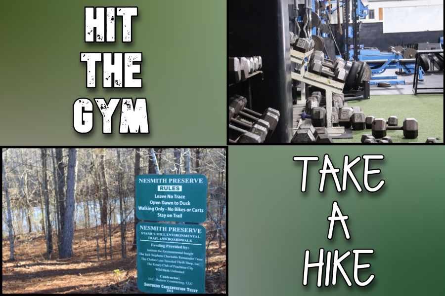 Hiking and going to the gym both provide different mental and health benefits. Editor Adaleigh Weber and Editor-in-Chief Adeline Harper discuss their opinions on which activity is more beneficial.