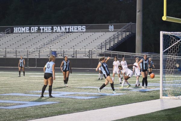 Junior centerback Kali McQuade scores off a cross. With a 10-0 win over Hardaway, Starr’s Mill won by mercy rule for the seventh time this season.