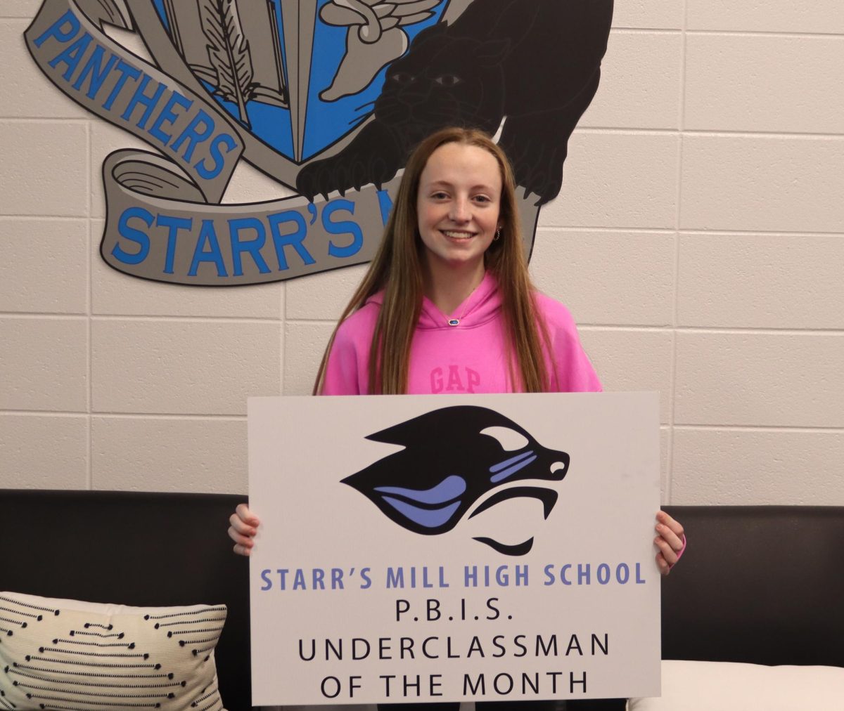 PBIS Underclassman of the Month - Brennyn Peterson