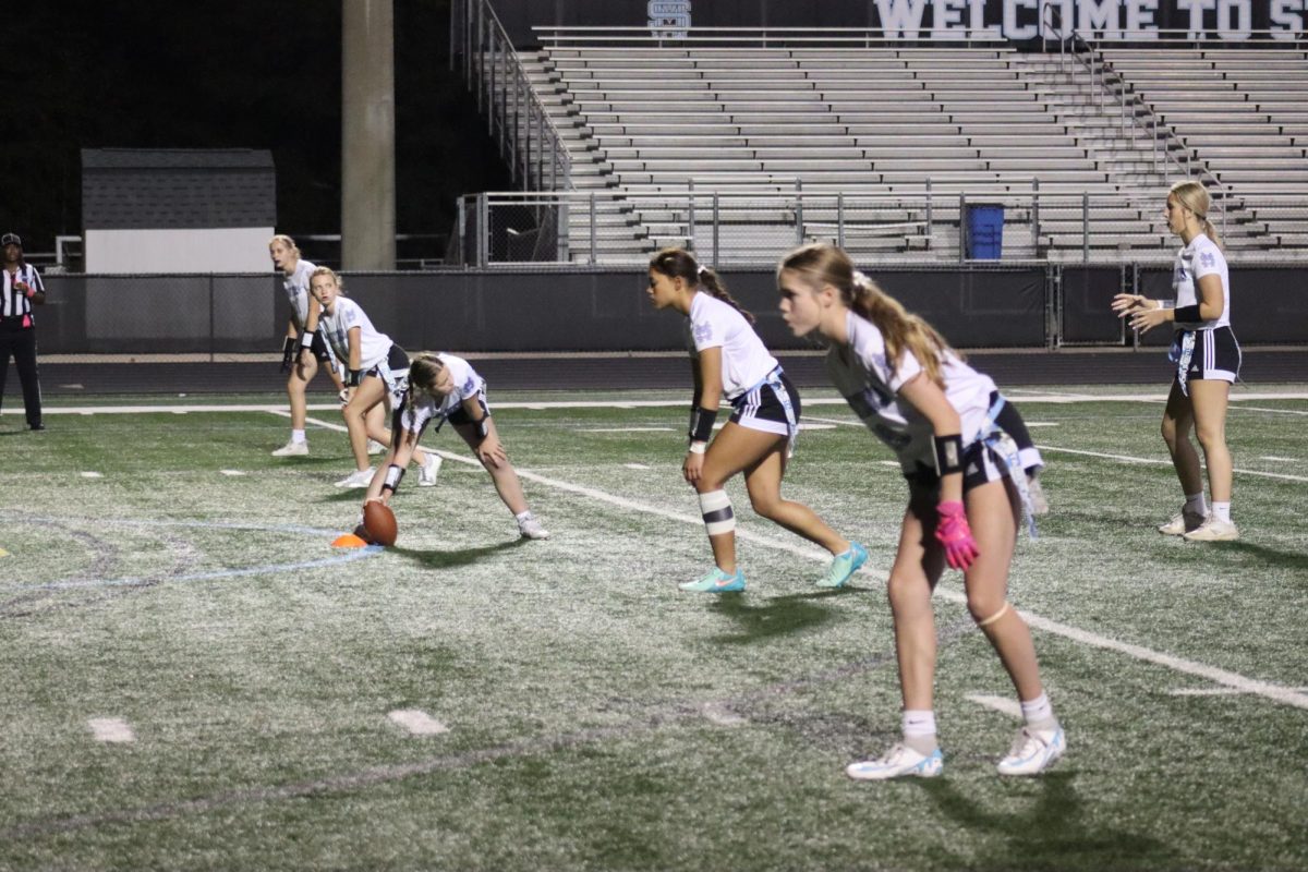Varsity flag football lost 30-12 last Monday against St. Anne-Pacelli, and then won 21-0 against Elite Scholars Academy. They are steadily improving their offense as they prepare for the rest of their season.
