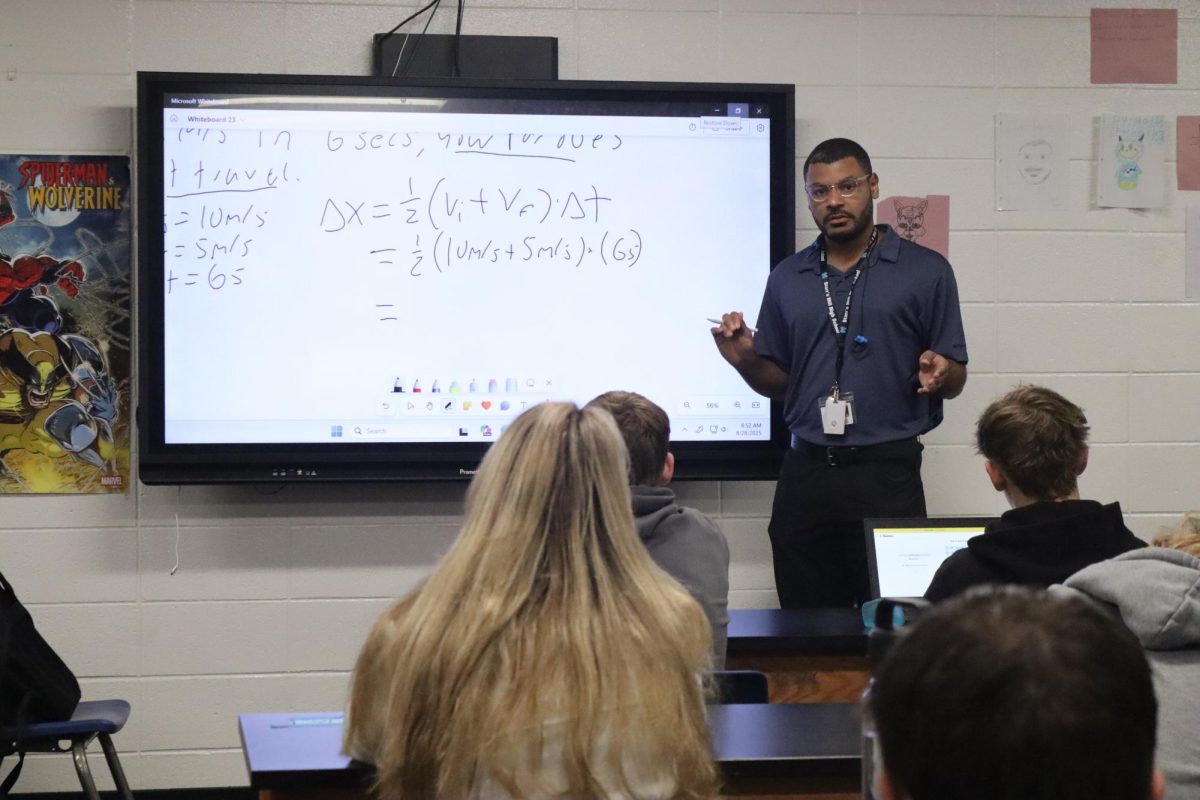 Physics teacher Dr. Byron Daniel joins the Panther family to teach physics. He hopes to inspire students by showing the importance of physics in everyday life. 