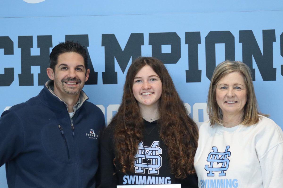 Tim Monihan and Farmers Insurance recognize freshman swimmer Delaney Shedd as the eighth Player of the Week for the winter sports season. Girls swim head coach Robin Huggins chose her for her consistency and teamwork.