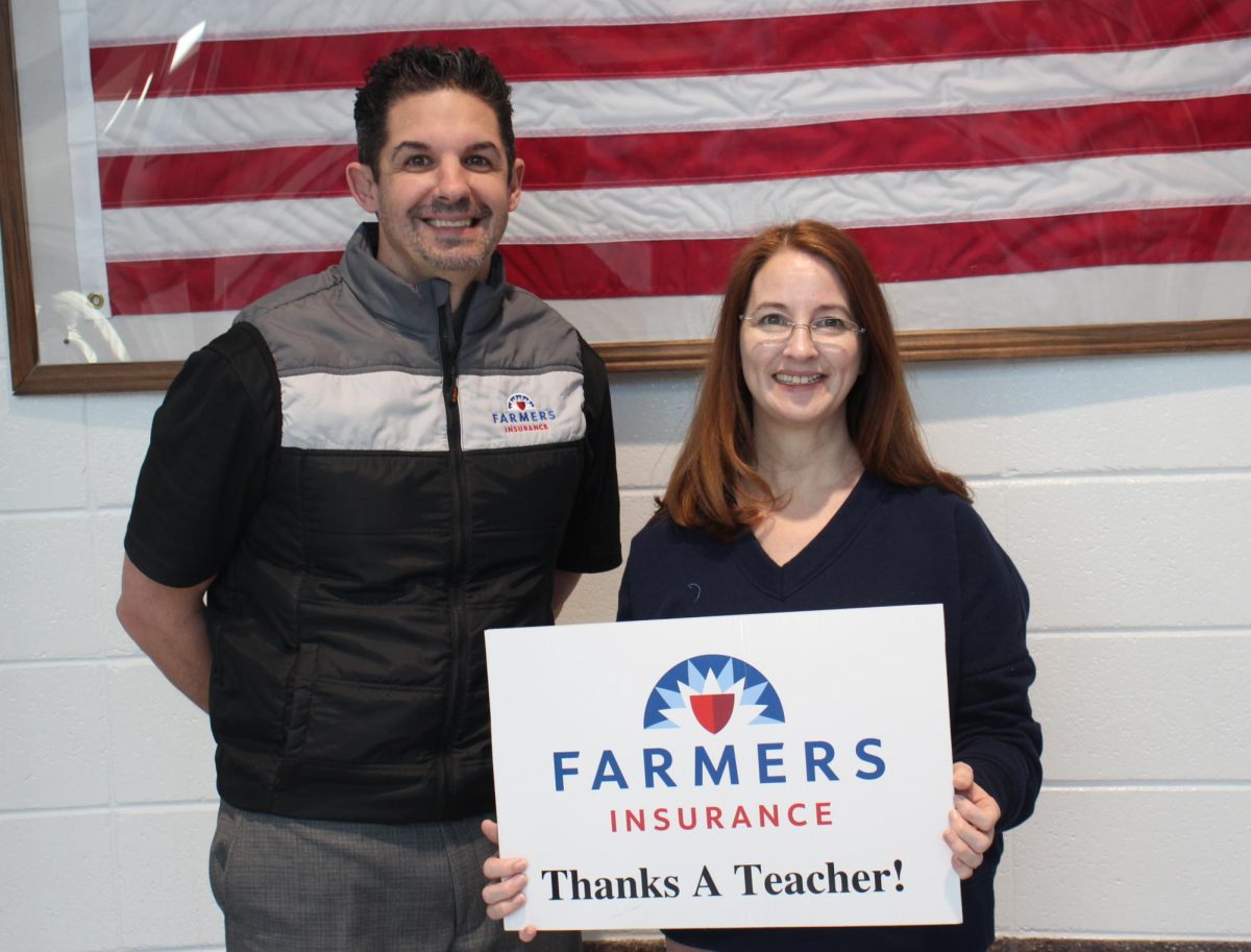 AP US History teacher Susan King is the February Golden Apple recipient. She was selected by speech-language pathologist Shannon Gagliano for helping her students love history, regardless of different ways they learn. 