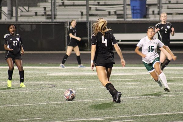 Varsity girls soccer team walks away with a 10-0 mercy-rule win against the Griffin Bears. The Lady Panthers still remain undefeated in the region but anticipate facing stiff competition later this season.
